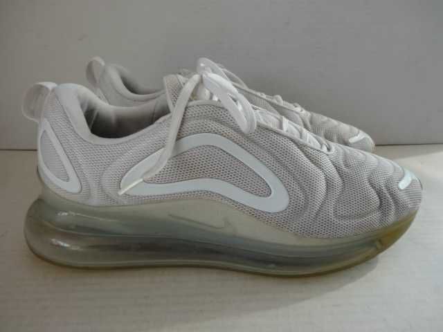 Buty NIKE AIR MAX 720 WHITE PLATINUM roz 45 Sportowe Adidasy