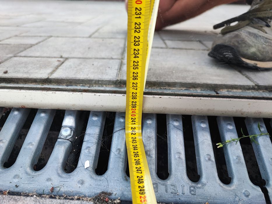 Drzwi lustro przesuwane do szafy 3 szt