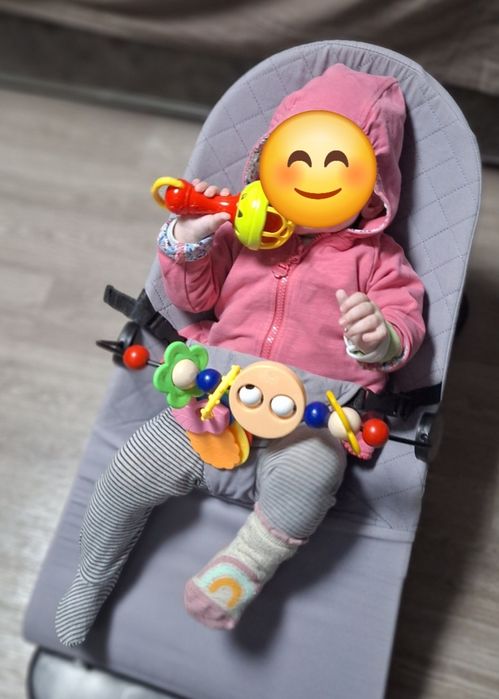 Шезлонг качалка дитячий