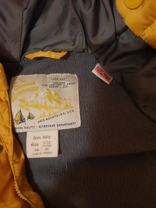 Kurtka ocieplana Zara r80