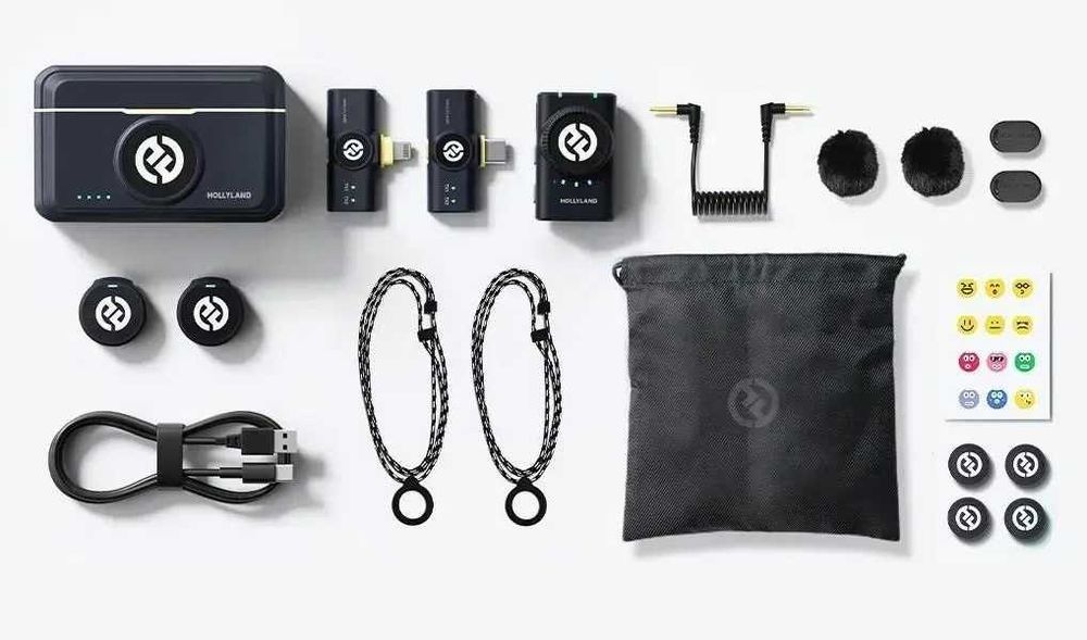 Hollyland Lark M2 Combo - Мікрофонна система • Оплата частинами