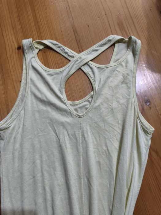 Żółto-blada sukienka