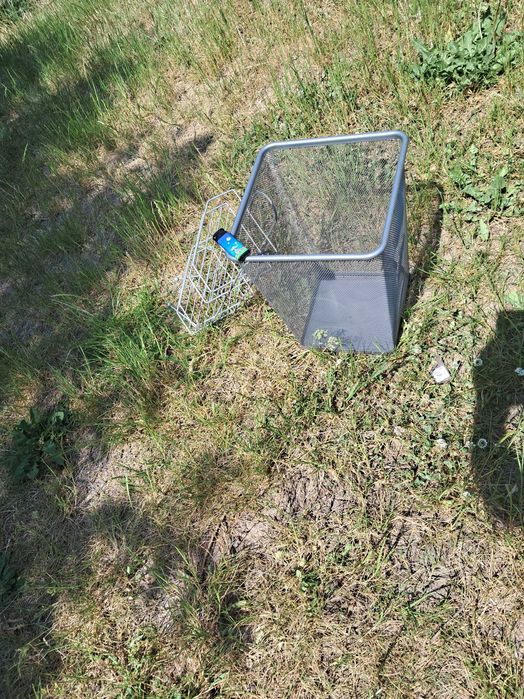 Regał obrotowy metalowy