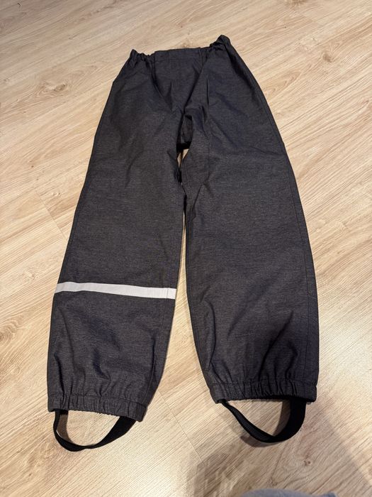 H&M spodnie przeciwdeszczowe, żeglarskie, ochronne wiek 7/8lat