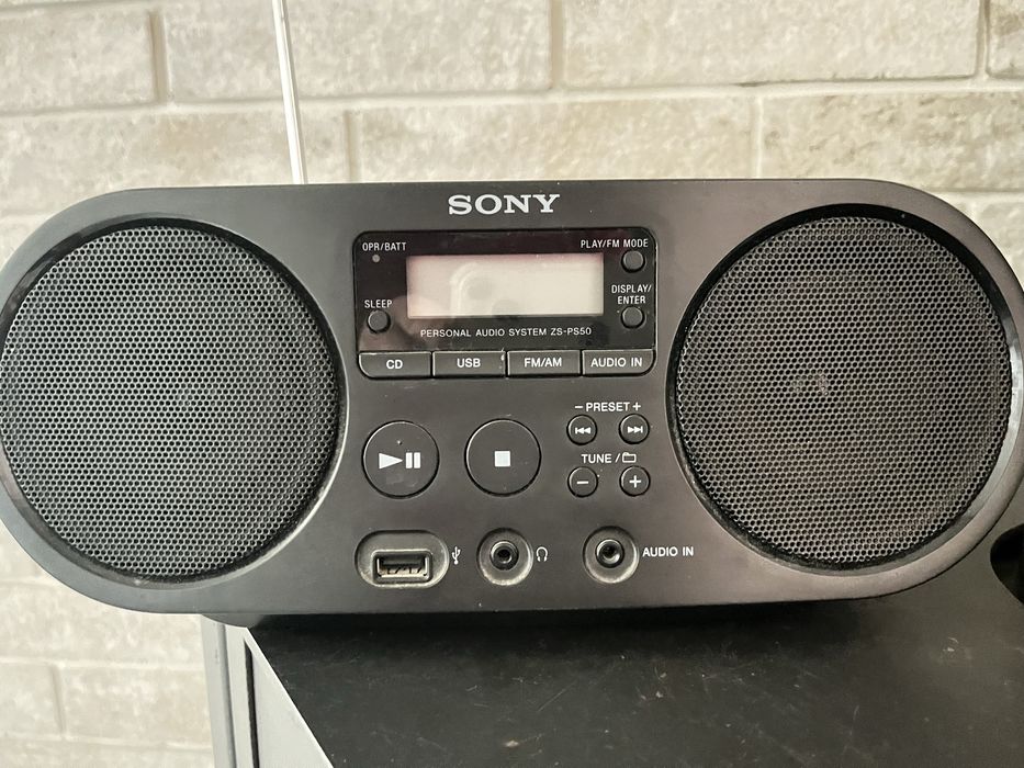 Муз центр Sony ZS-PS50 портативный