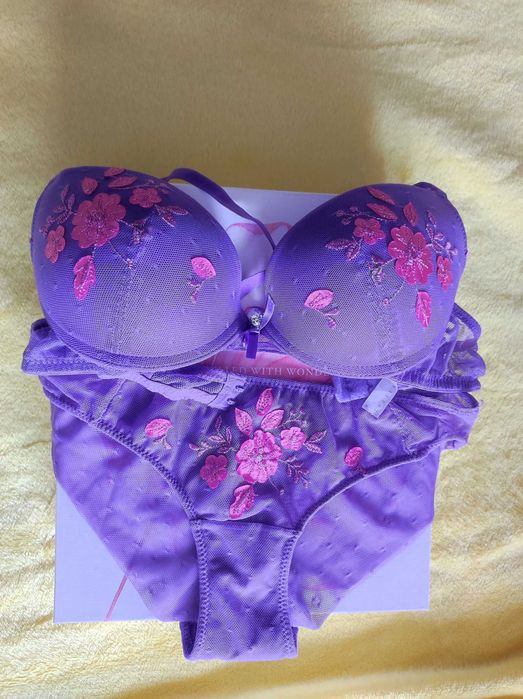 Фіолетовий комплект - сіточка 70В.