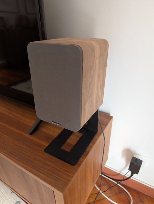 Colunas Ativas VULKKANO A4 50W Bluetooth – Madeira