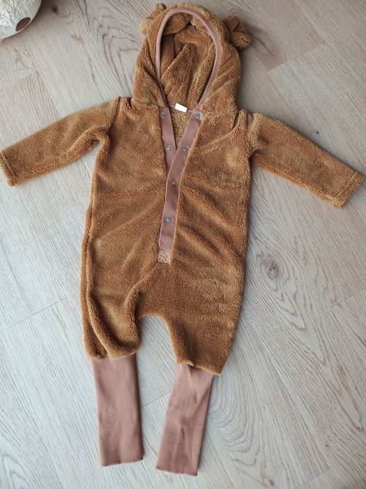 Uchaty kombinezon miś jesienny/wiosenny r.86 ZZZforKids