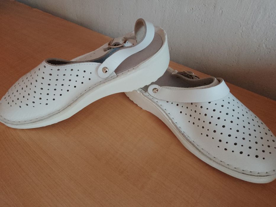 Skórzane buty zdrowotne 2w1 rozmiar 39. Nowe.