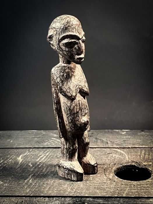 Boneco Madeira Tribal - Burkina Faso - Lobi