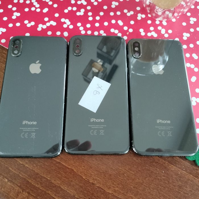 Korpus iPhone x czarny orginalne