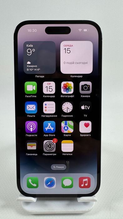 iPhone 14 Pro 128GB eSim Space Black MPXT3 США Neverlock Гарантія