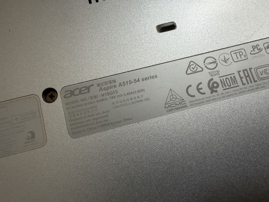 Acer aspire 5.