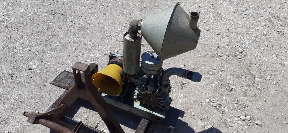 Dojarka na WOM ciągnika