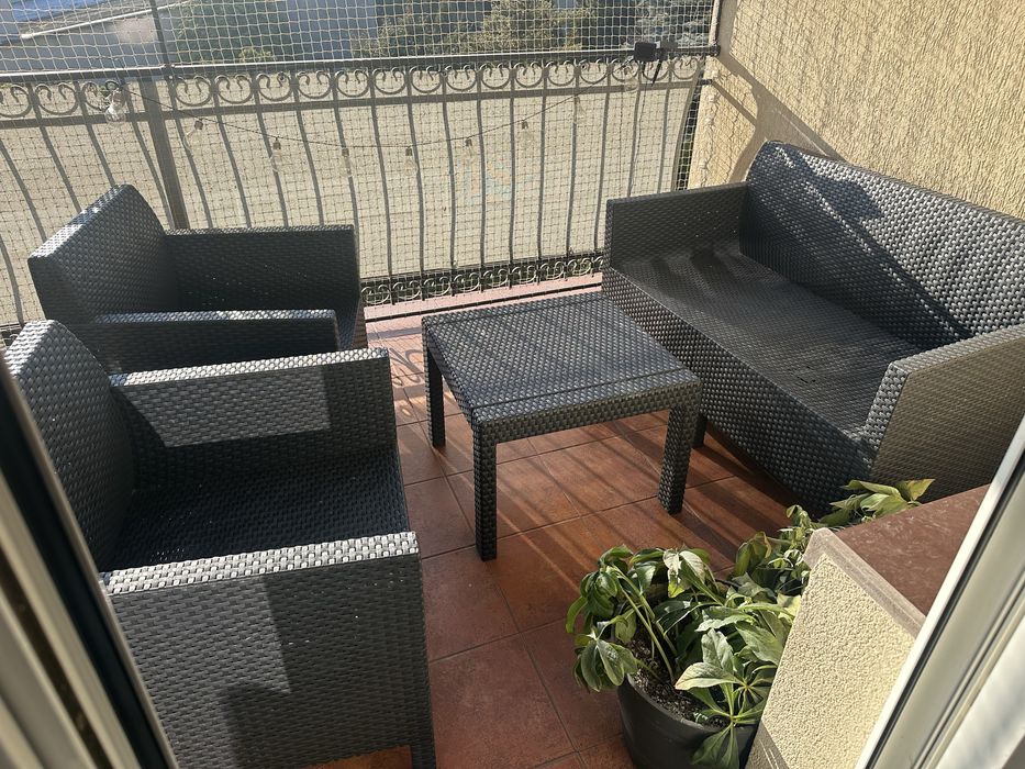 Zestaw mebli balkonowych