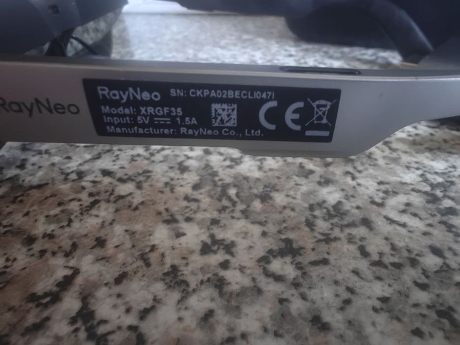 Окуляри RayNeo Air 3S та HDMI адаптер