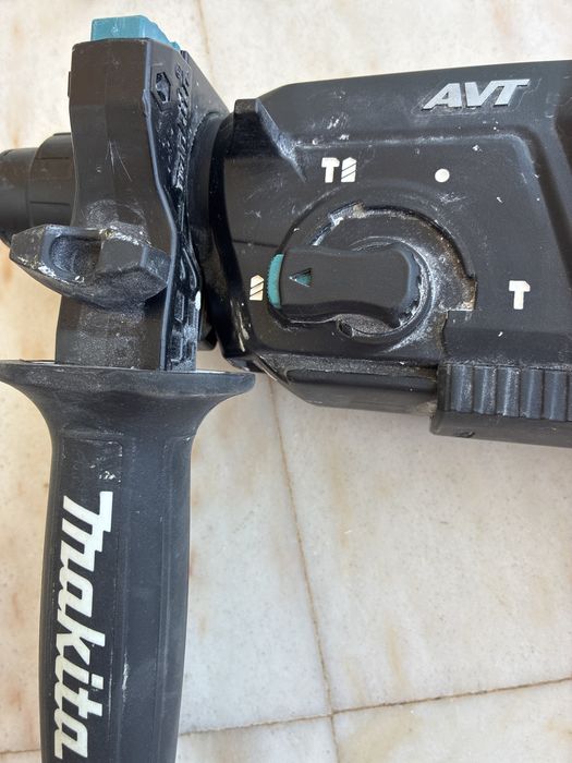 Makita HR007G XGT 40V + Bateria 5.0Ah + Adaptador SDS + 3 Misturadores | Kit Profissional | Excelente Estado SEM FIO