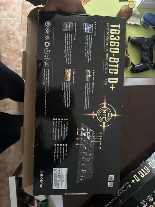 Vendo essa placa da BIOSTAR , de TB360-BTC D+