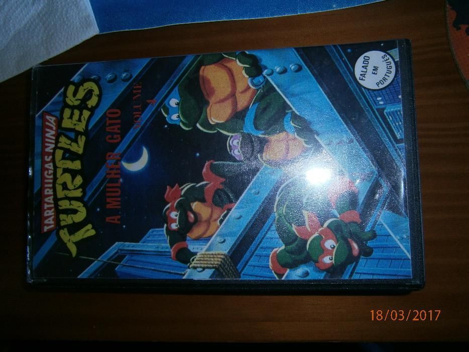 Tartarugas Ninja VHS
