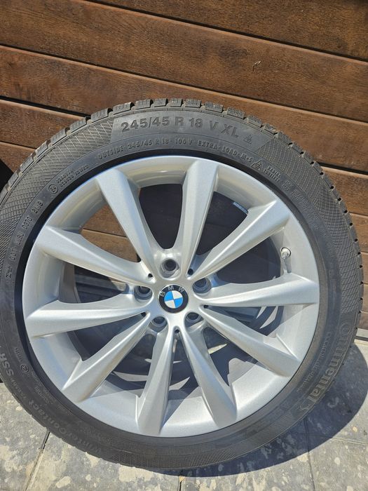 Koła zimowe oryginalne BMW 5 xD X1 X3 5x112 R18 ET 30 G01 G11 G12 G20