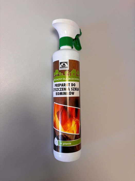 Środek do czyszczenia szyb kominkowych w pianie 500 ml | biodegradowalny