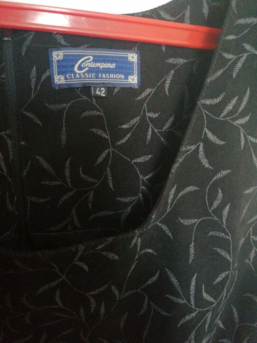 Sukienka mała czarna elegancka, rozmiar 42