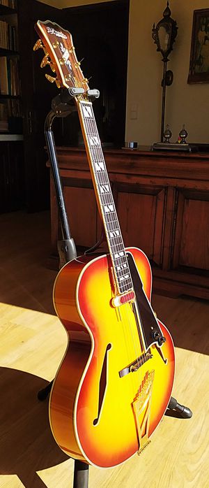 Guitarra de Jazz D'Angelico Style B (Nova)