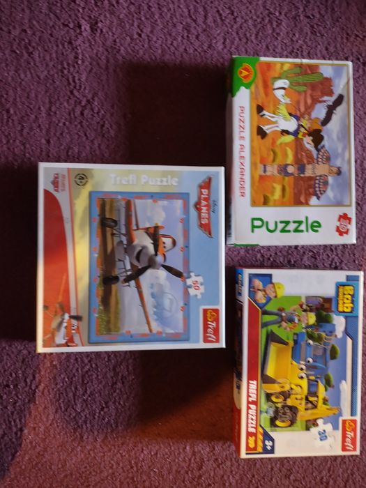 Puzzle Bob budowniczy, Dusty, Bolek i Lolek