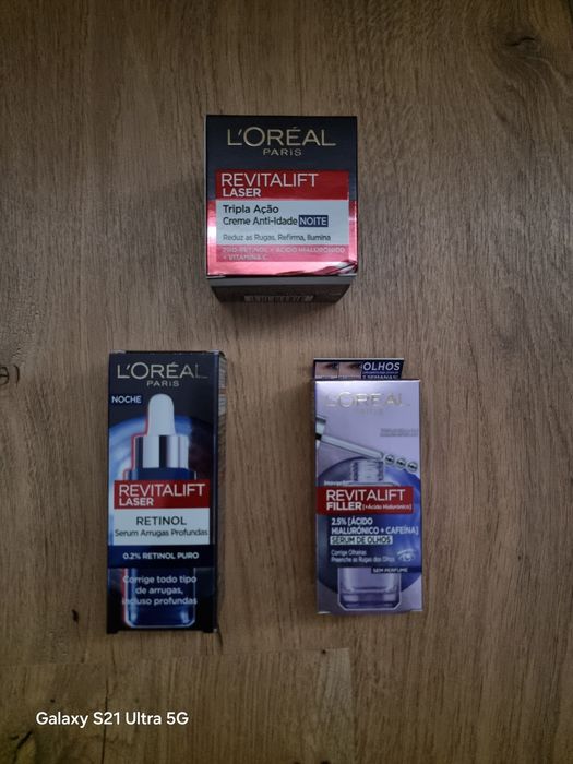 Cremes L'Oréal noite revitalift