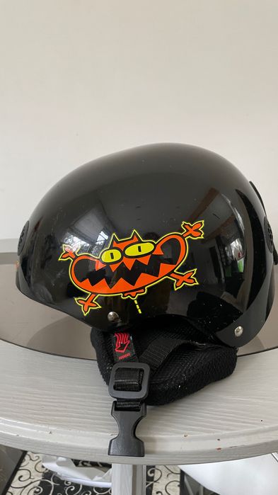 Kask dziecięcy z motywem kota