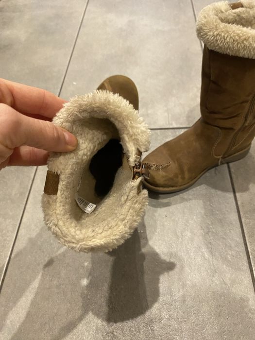 Botki dziewczece ocieplane r.27