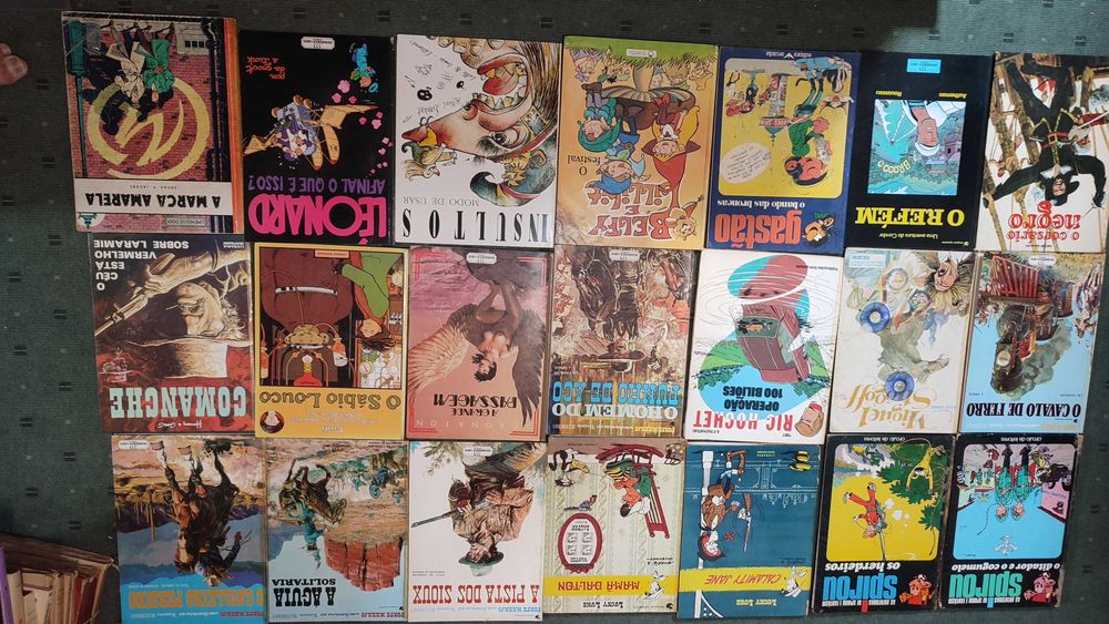 Lote de Albuns de BD