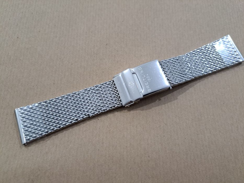 Bransoleta do Breitling Navitimer / SuperOcean/Avenger NOWA MESH 22 24