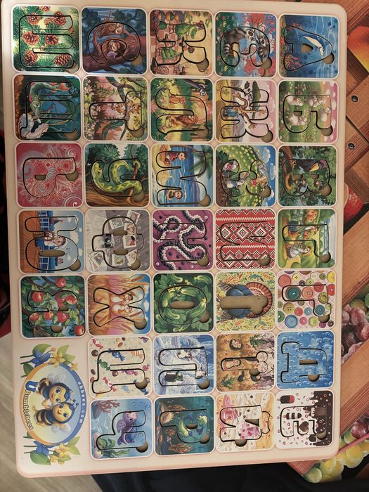 Українська Азбука сортер, вкладишь.