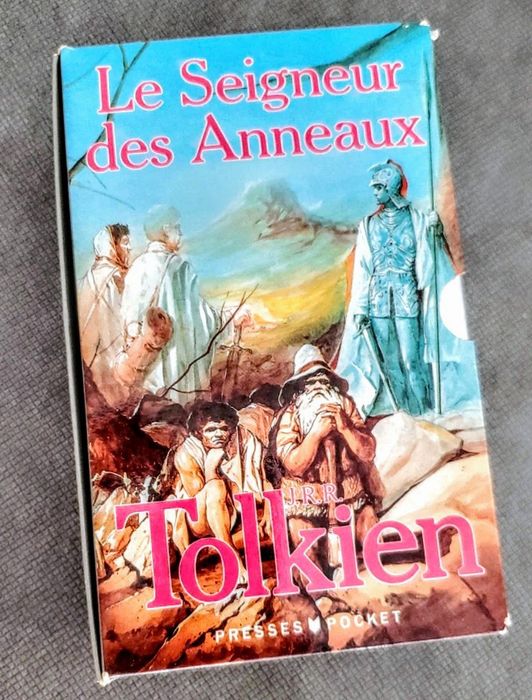 Trilogia "O Senhor dos Anéis" , de JRR Tolkien, versão francesa
