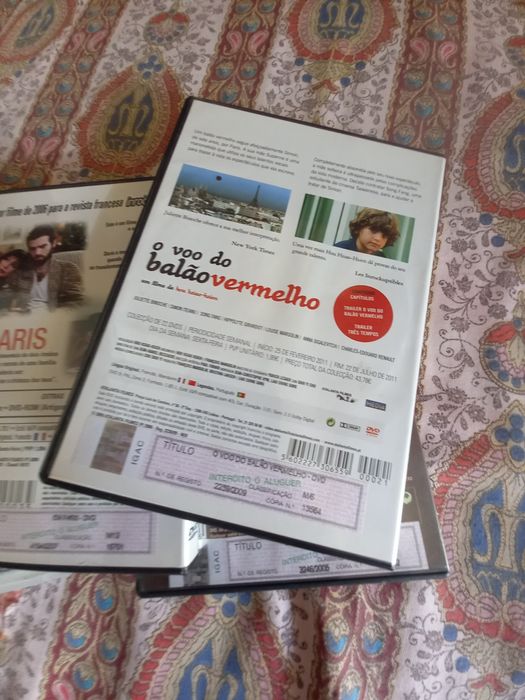 Quatro dvds por dez euros