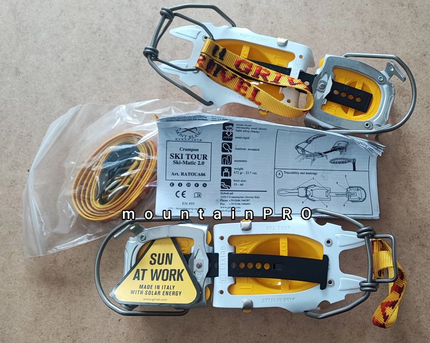 Grivel ski tour  ski matic 2.0 raki skiturowe nowe