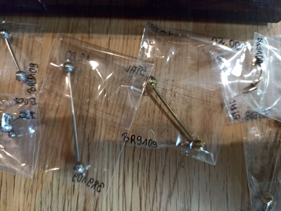Piercing zestaw, biżuteria do nosa itp.