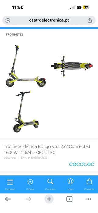 Trotinete eléctrica