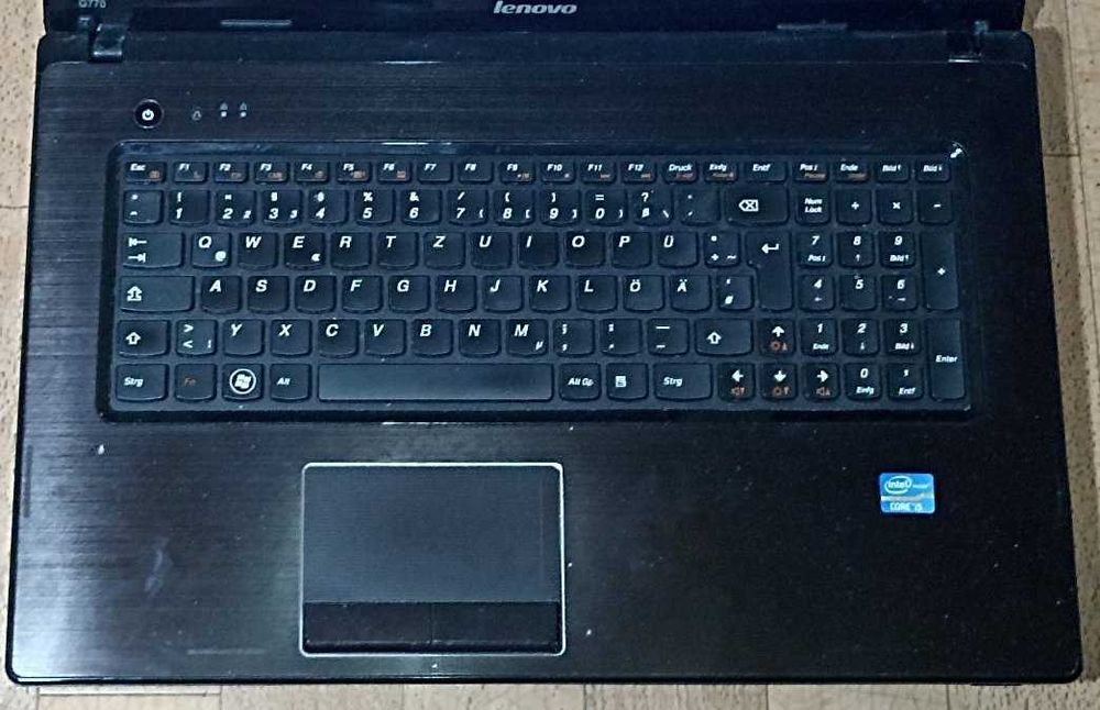 Запчасти (остатки) ноутбука Lenovo G770 разборка