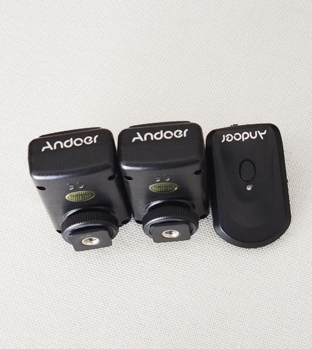 Disparador de flash via rádio