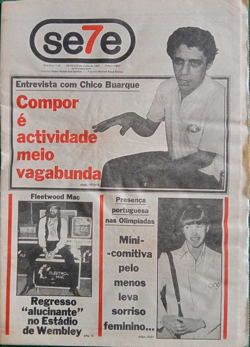 José Afonso	- - -		Se7e - nr. 110	- - - - -	Jornal