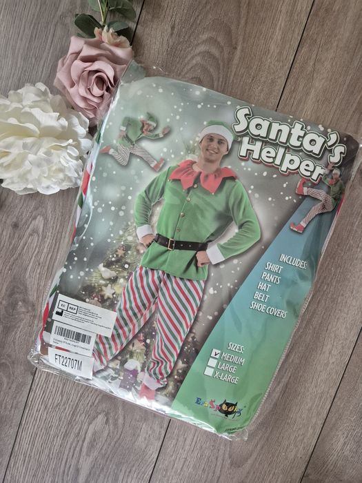 Strój pomocnik Mikołaja Elf M
