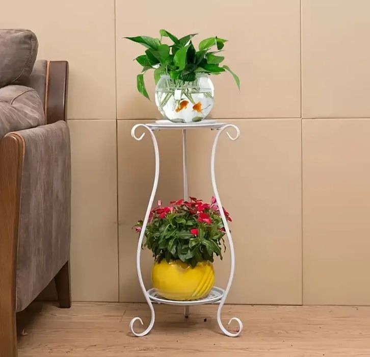 Stylowy stojak na rośliny doniczkowe