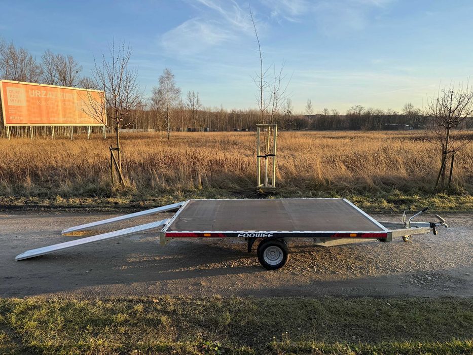 Przyczepa do przewozu Quad ATV BUGGY HIT JAKOŚĆ NAJAZDY ALU 330x220