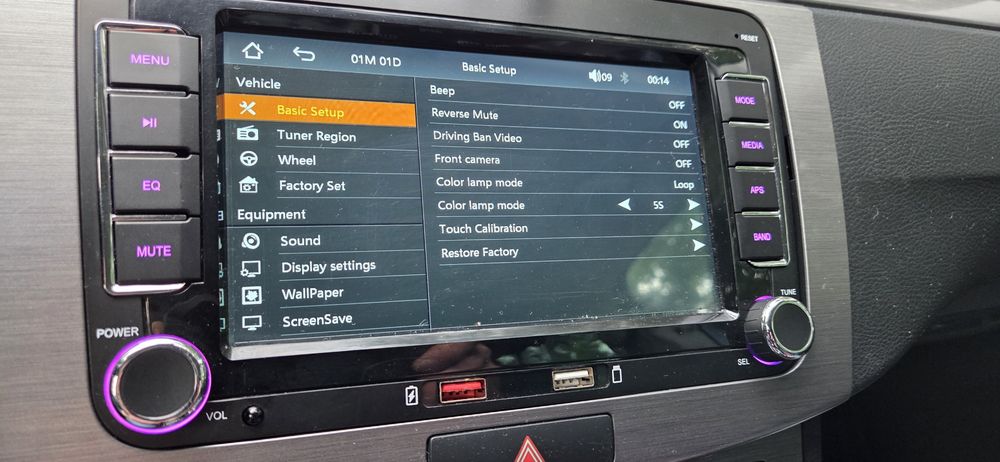 Radio stacja carplay passat b7