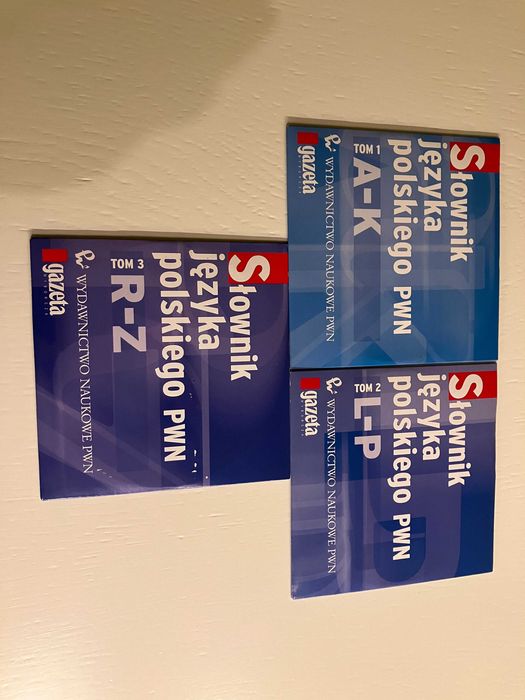 Trzytomowy słownik języka polskiego PWN na CD