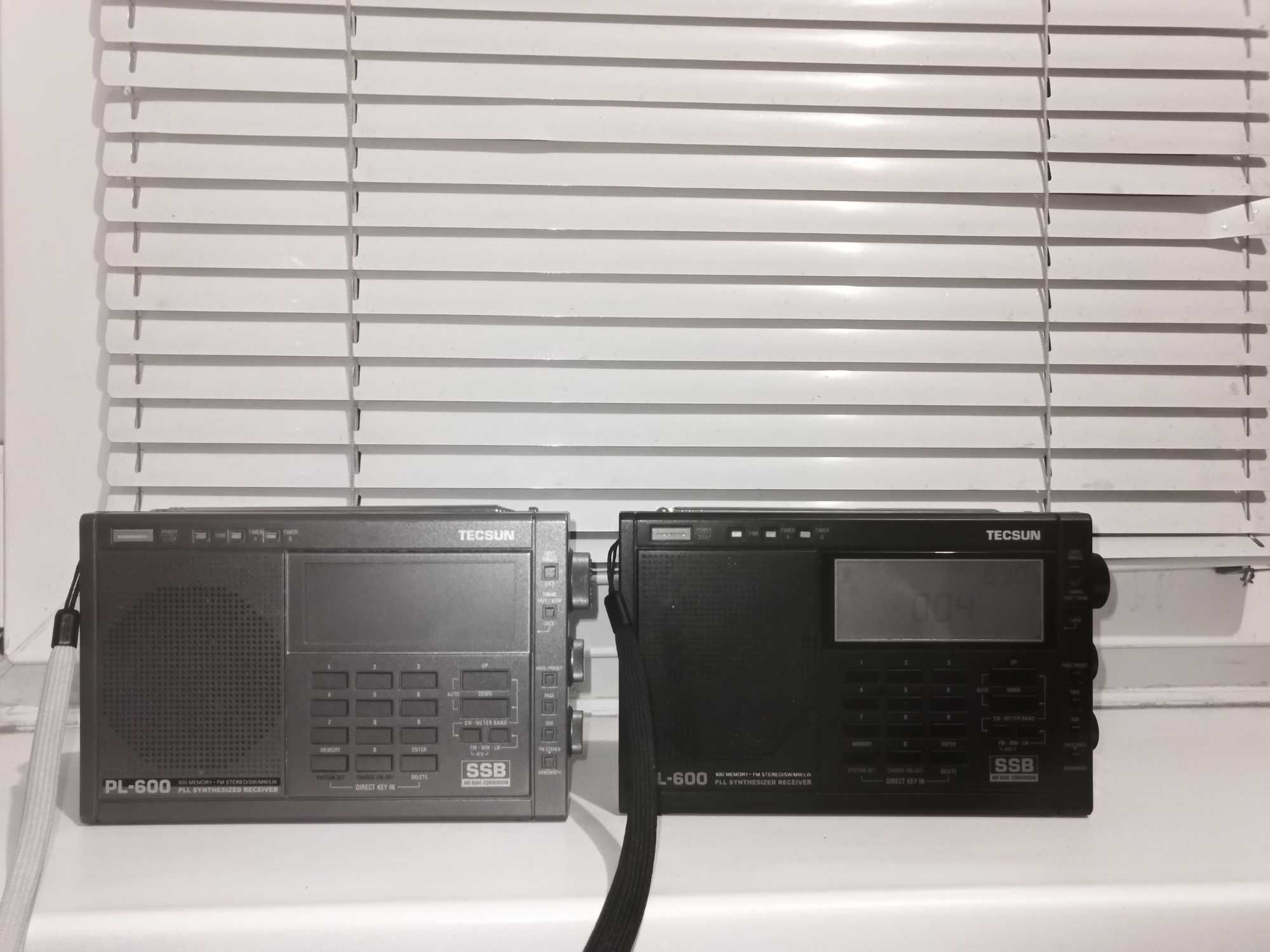 TECSUN PL-600:Всеволновый С SSB,ATS,W-N.Вид Нового.Полн.Комплект.