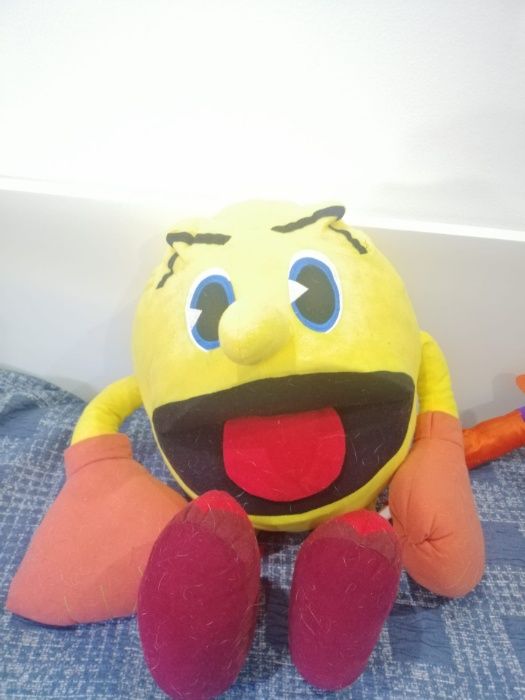 Peluches Pacman, Spiro e Patapon(Negociável)