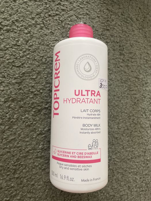 Topicrem Ultra hydratant 500ml mleczko do ciała nawilżające 3007